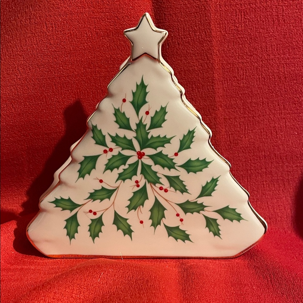 Festive Lenox Holiday Napkin Holder